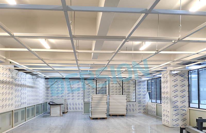 组装式洁净室安装现场是什么样的？